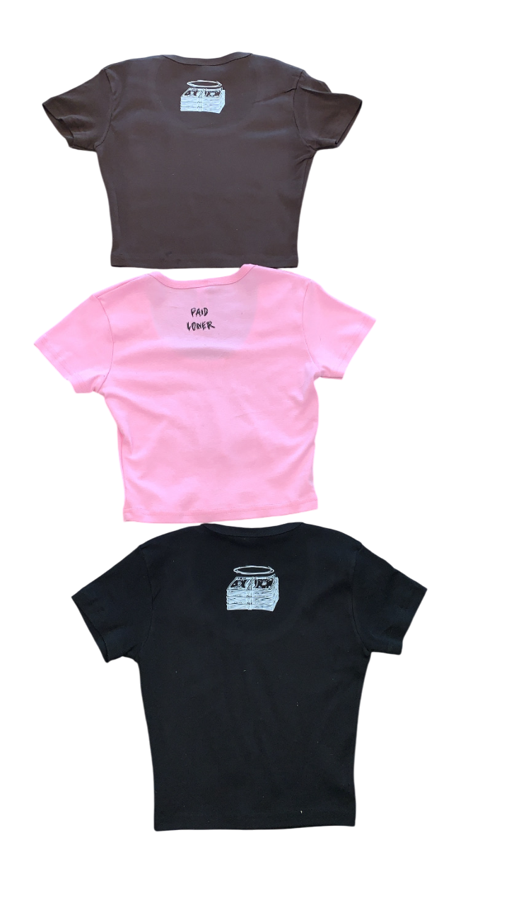 PL “STAX” Crop Tee