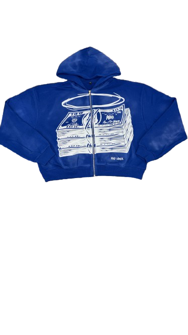 “Blue Money” Sun-dried Hoodie