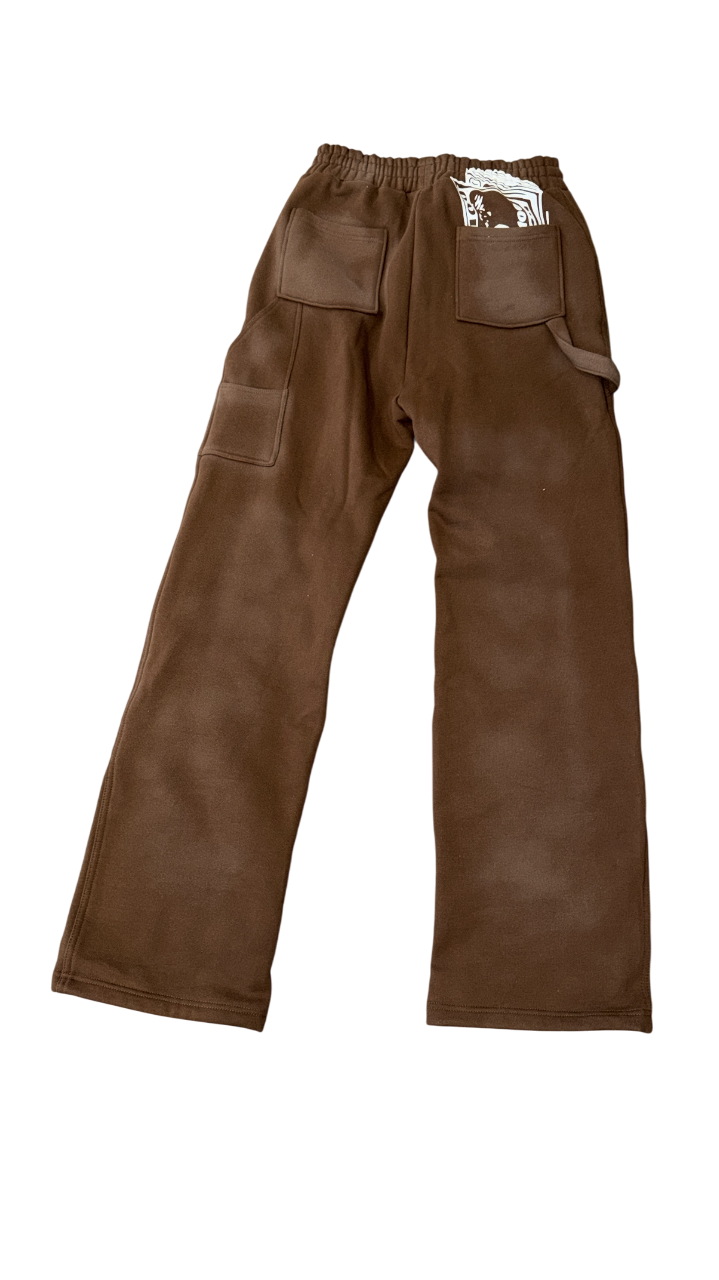 “Ash Wash” Baggy Carpenter Sweats