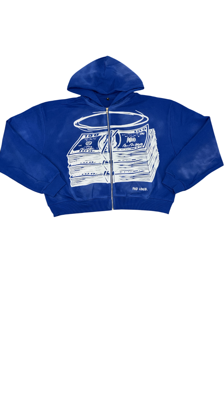 “Blue Money” Sun-dried Hoodie