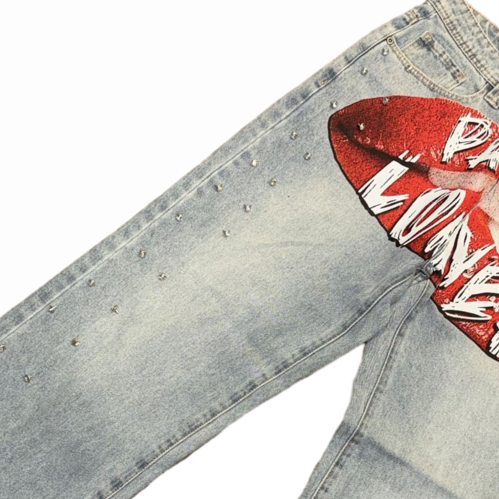 PL “KISS” Baggy Jeans
